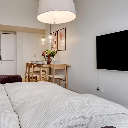 Højloftet Stilfuld Tæt På Centrum Med Altan Lejlighed Odense